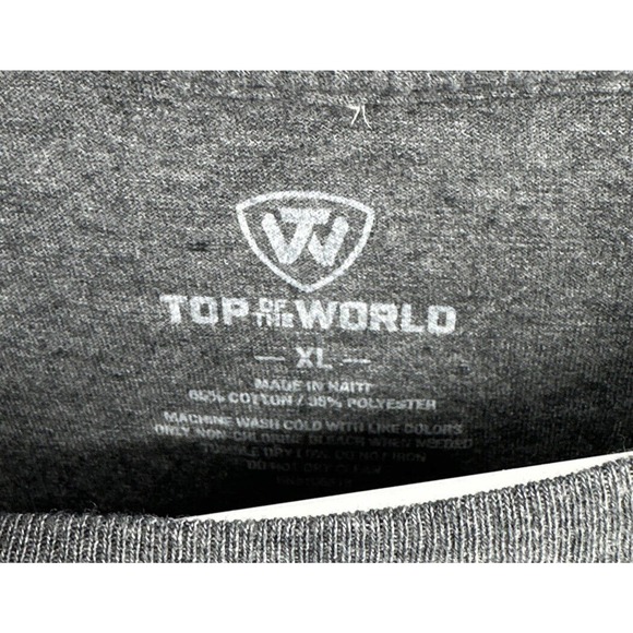 Clemson Tigers Short Sleeve‎ Crewneck T-Shirt Gray Orange Men's Sz XL - Picture 3 of 3